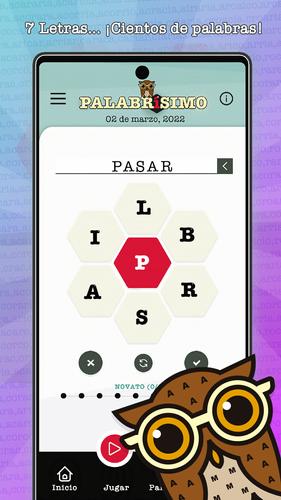 PALABRÍSIMO: busca palabras Captura de tela 1