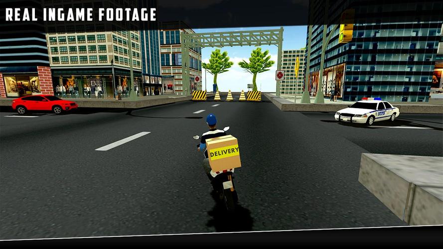 City Courier Delivery Rider Скриншот 3