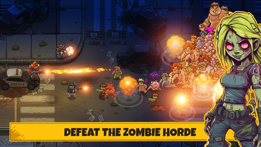 Dead World Heroes: Zombie Rush Captura de pantalla 2