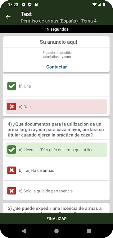 ExamenesCazador.com應用截圖第3張