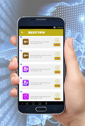 VPN Master -free VPN Proxy 2017 Captura de pantalla 2