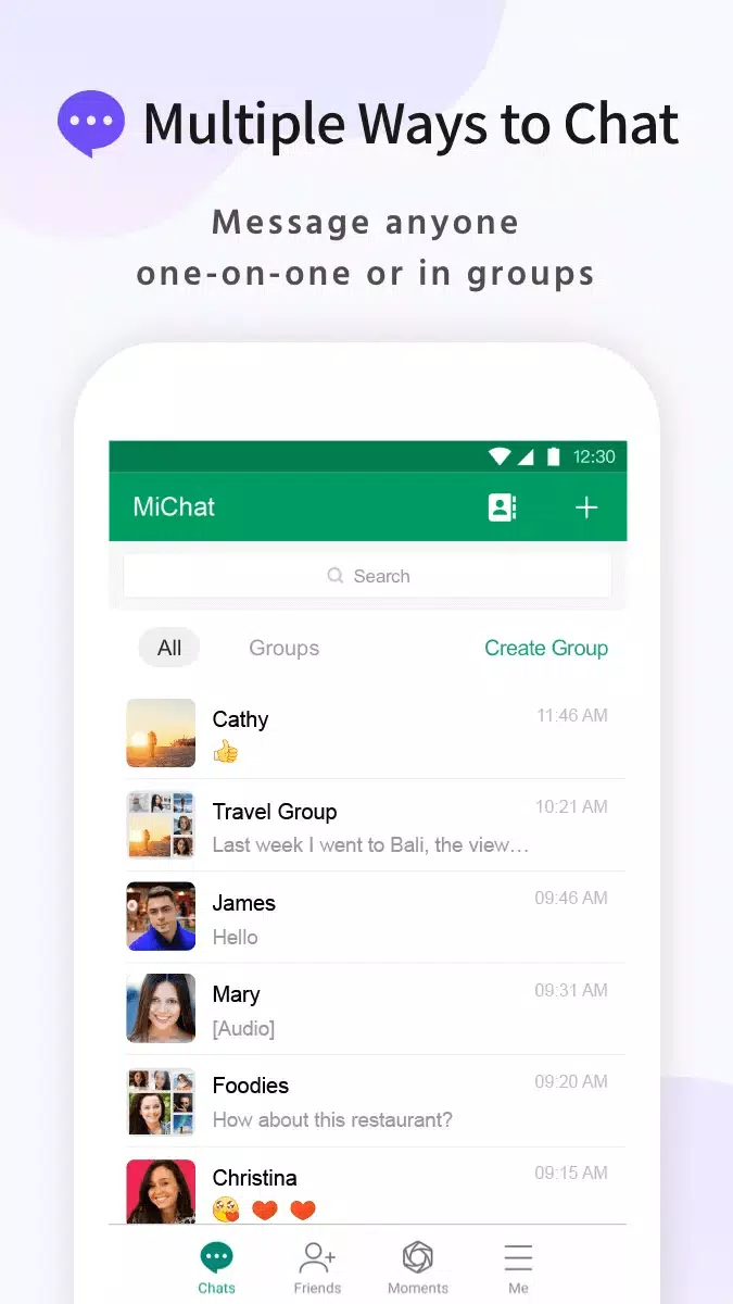 MiChat Lite-Chat, Make Friends應用截圖第1張