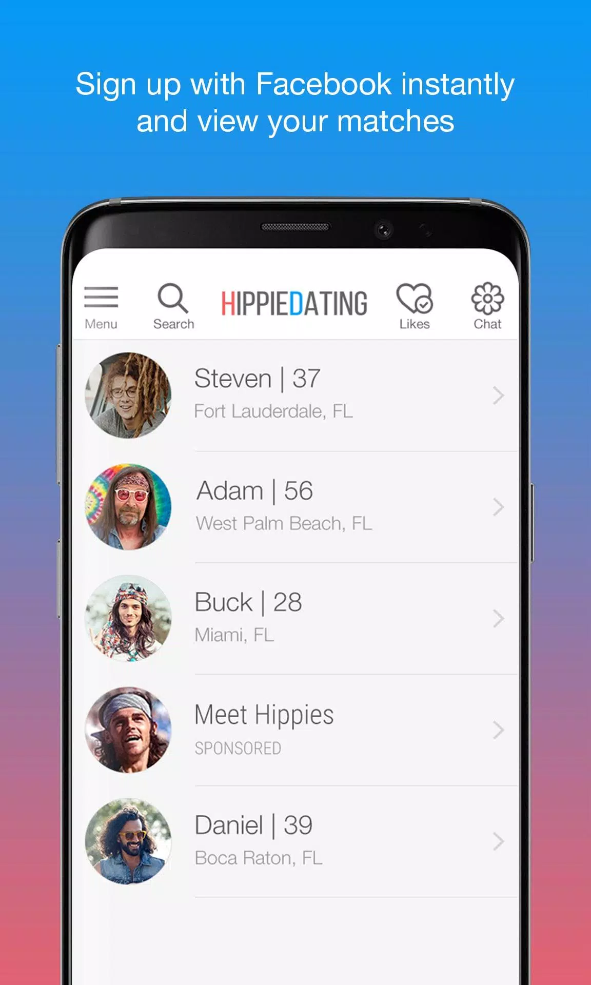 Hippie Dating应用截图第1张