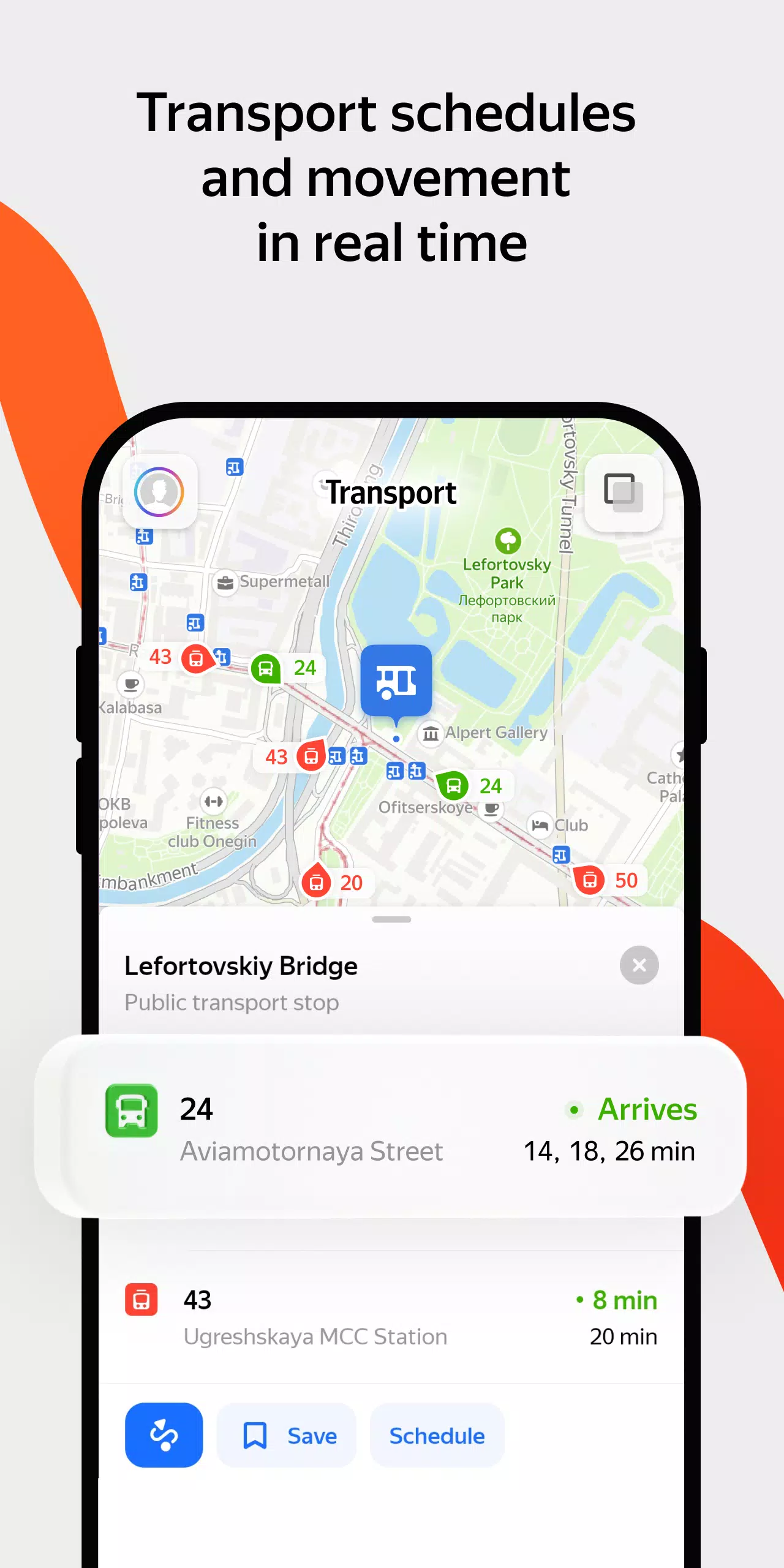 Yandex Maps and Navigator स्क्रीनशॉट 1
