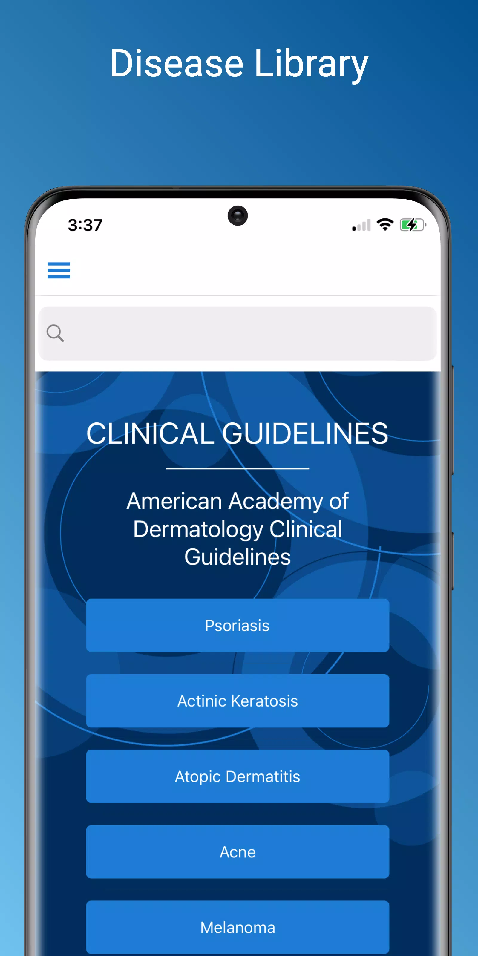 Clinical Guidelines應用截圖第1張