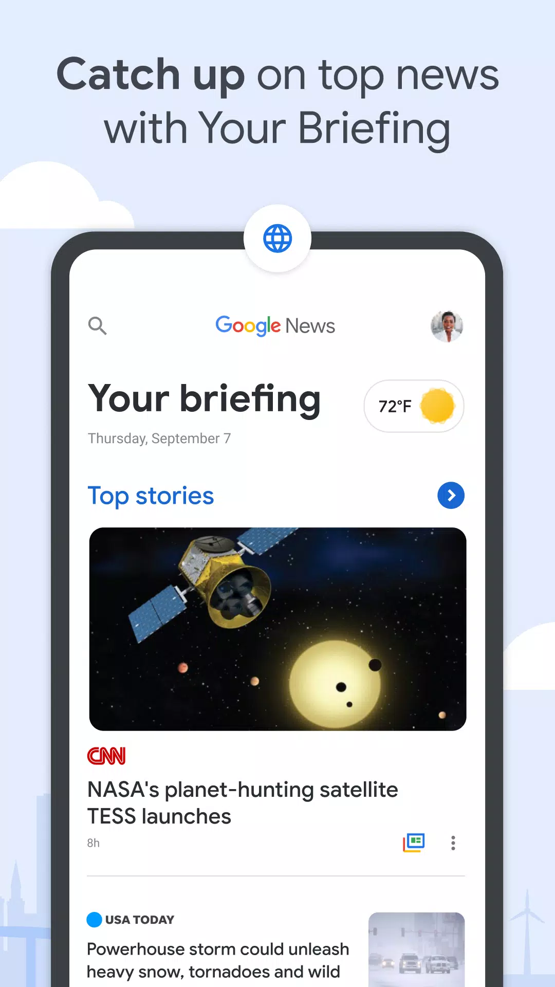 Google News - Daily Headlines Screenshot 1