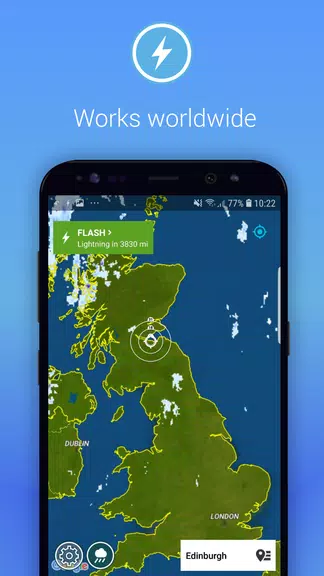 Lightning Alarm Weatherplaza應用截圖第3張
