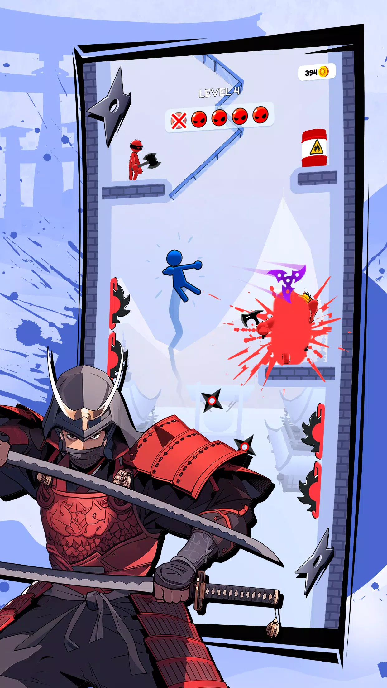 Stickman Teleport Master 3D 스크린샷 4