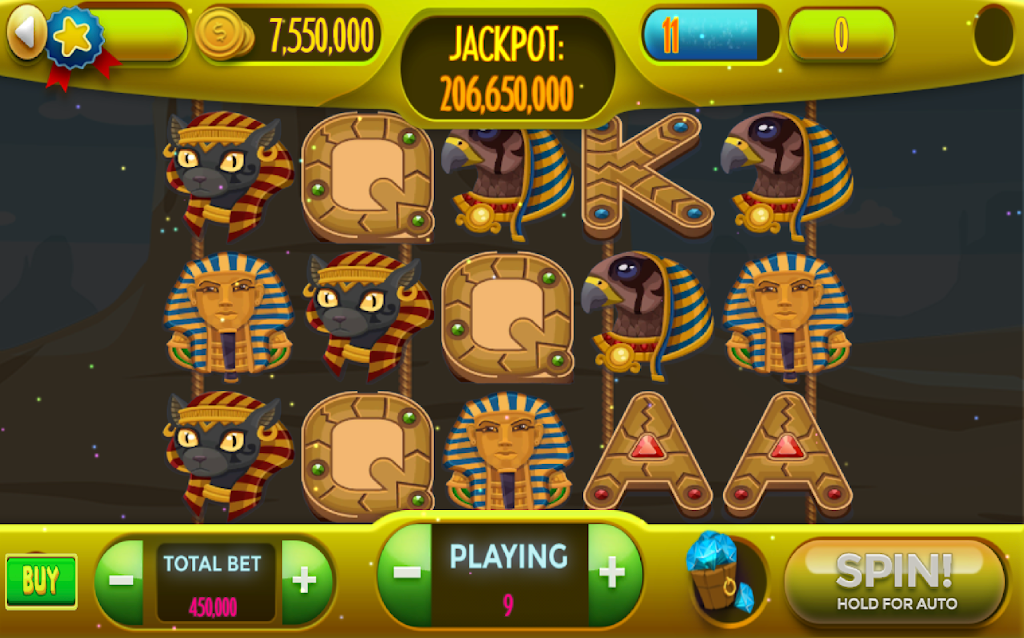 Egyptian Treasures Free Casino Slots スクリーンショット 1