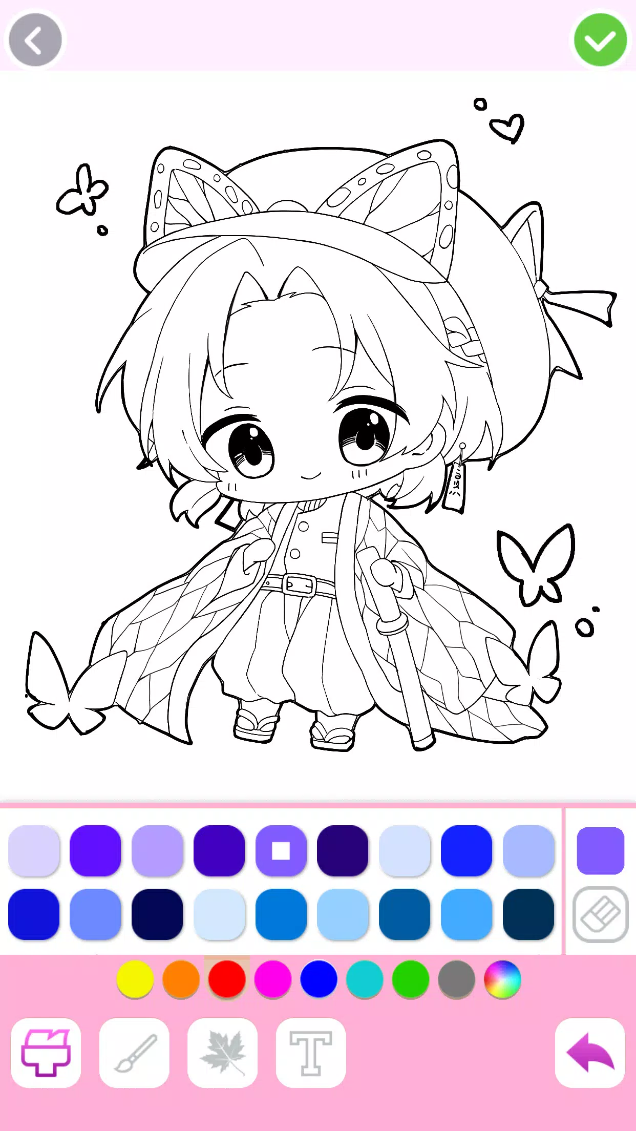 Cute Drawing : Anime Color Fan应用截图第1张