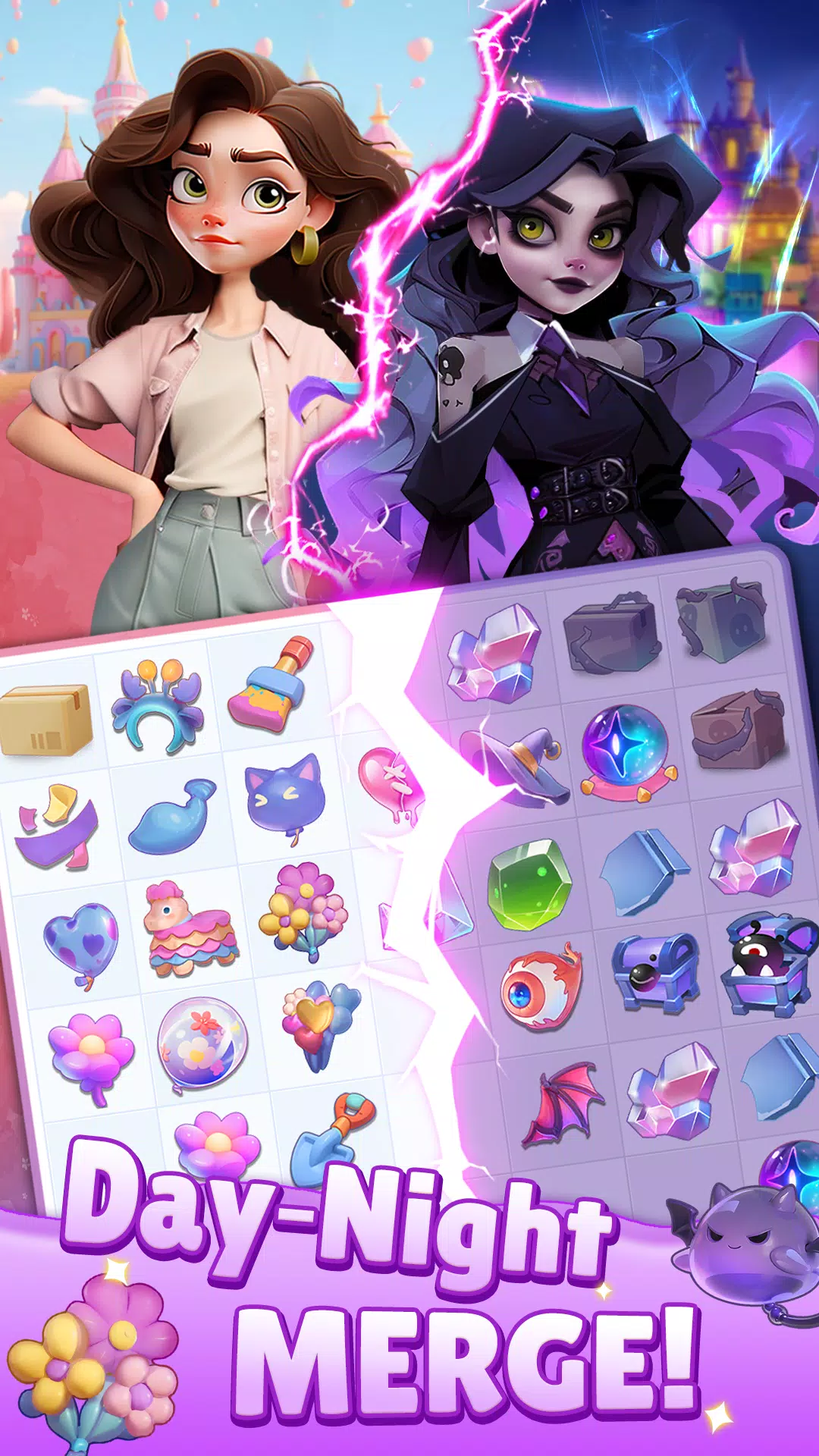 Magic Funfair：Day&Night Merge Screenshot 2