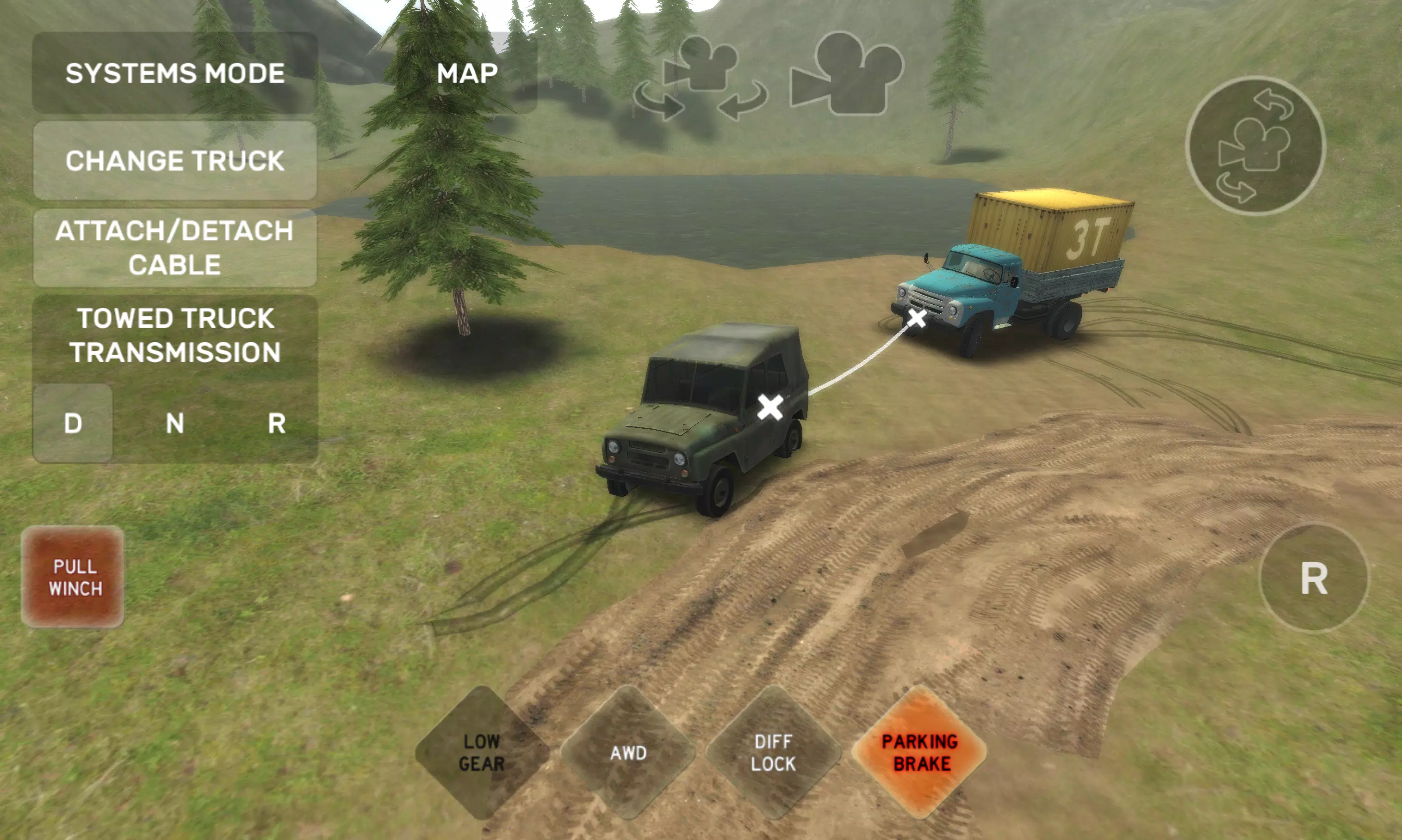 Dirt Trucker: Muddy Hills Capture d’écran 1