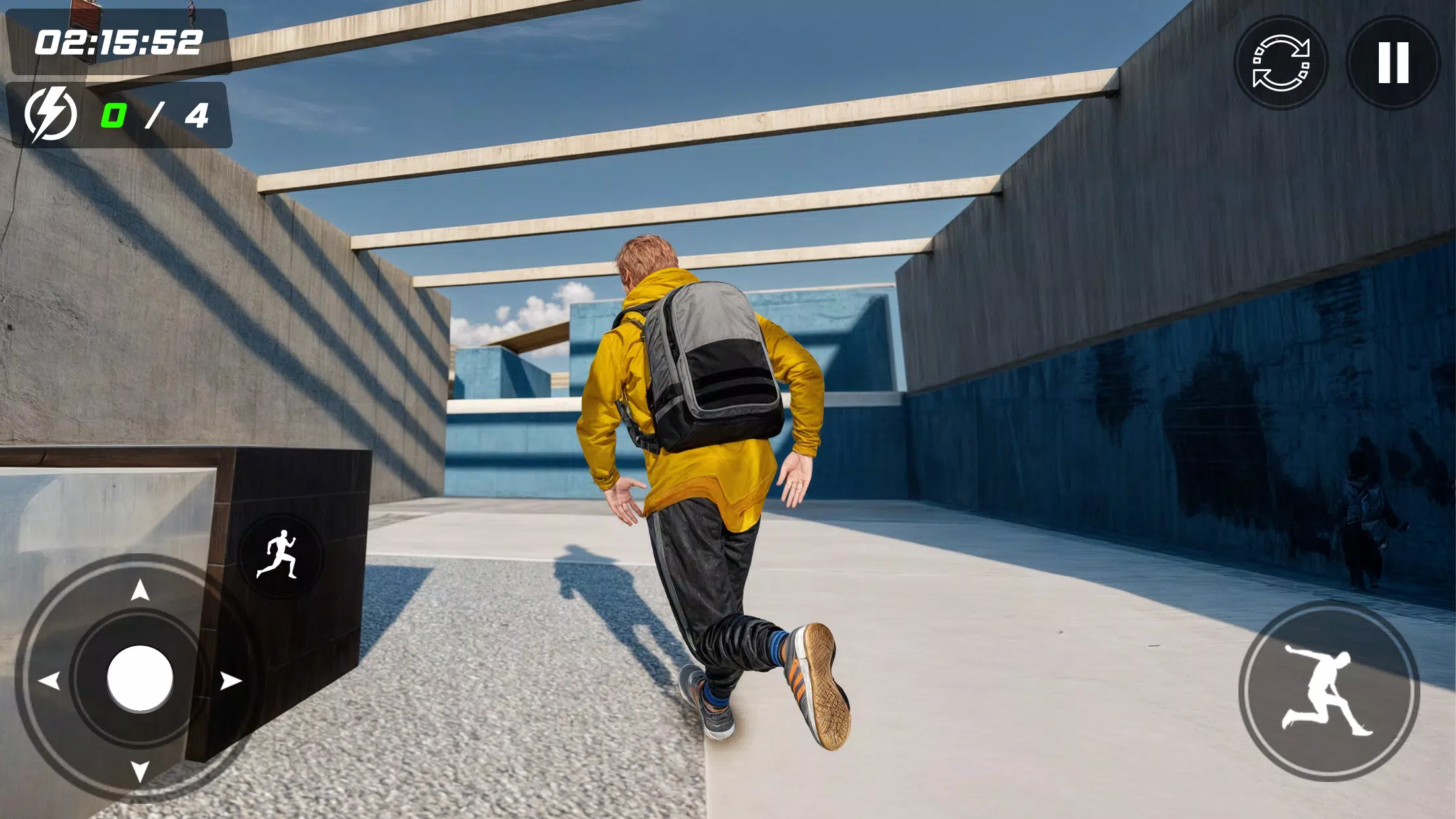 Going Up Rooftop Parkour Games Screenshot 4