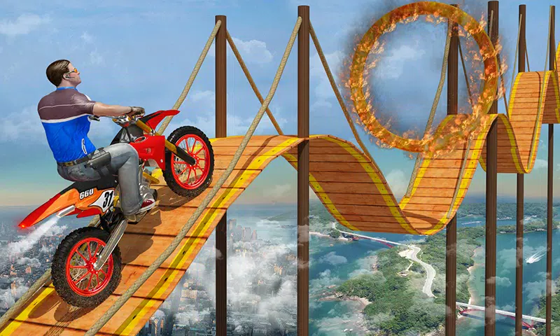 Bike Tricks Trail Stunt Master Screenshot 1