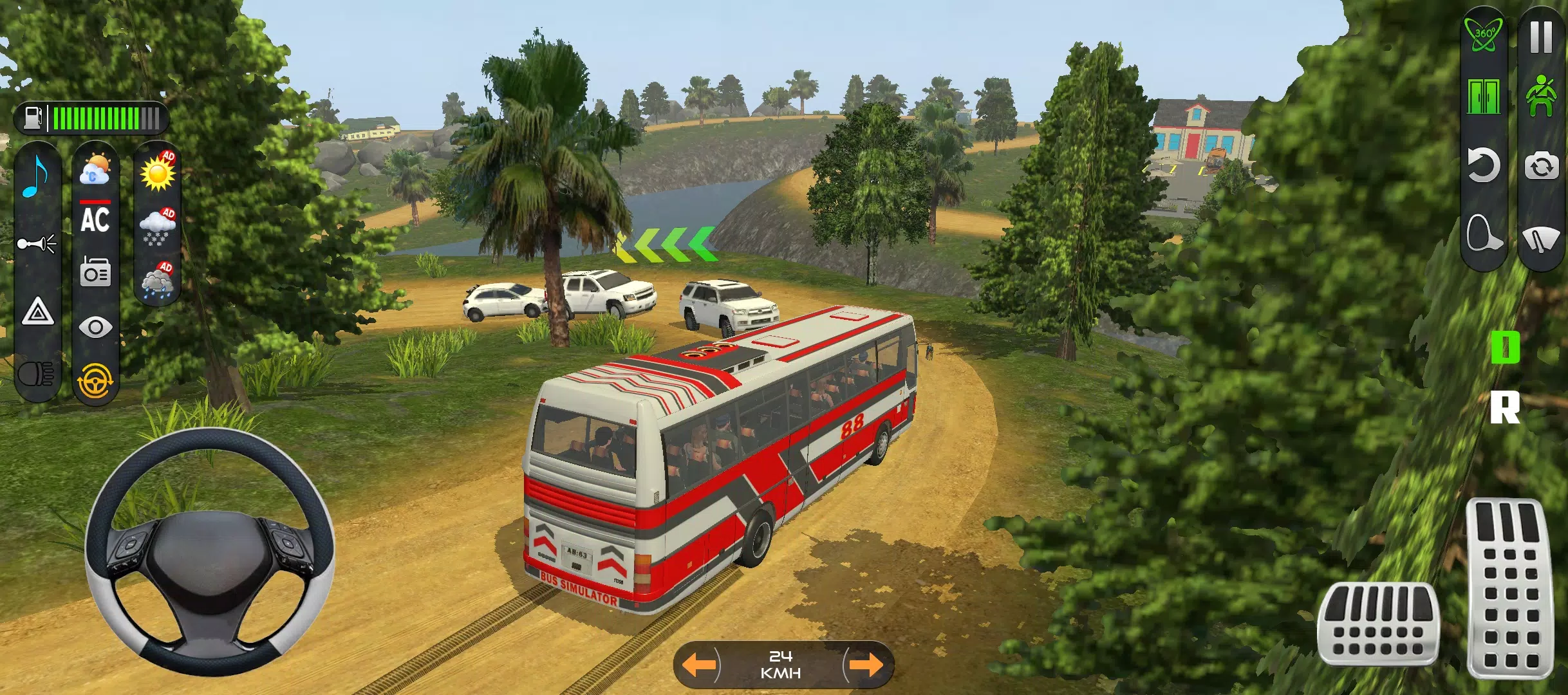 Offroad Bus: Coach Bus Driving应用截图第2张