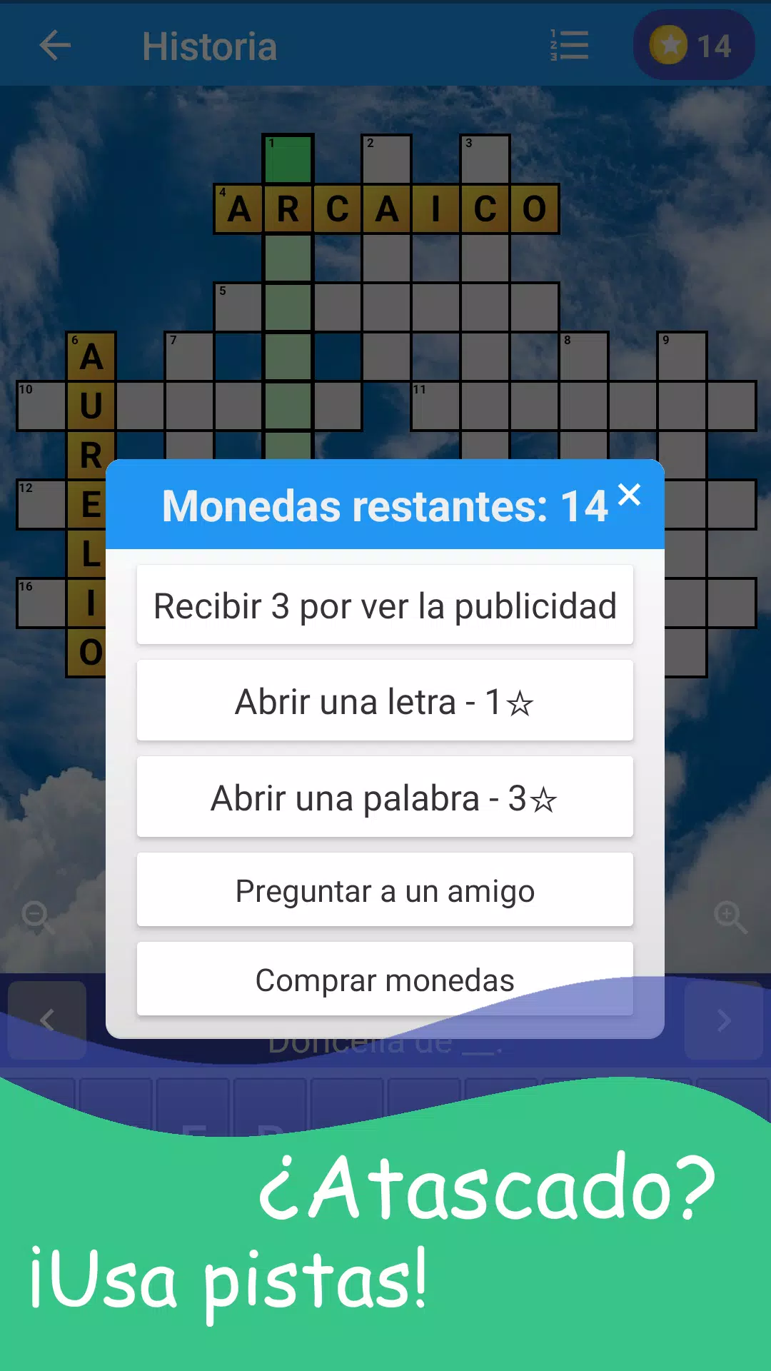 Crucigrama en español Capture d’écran 4