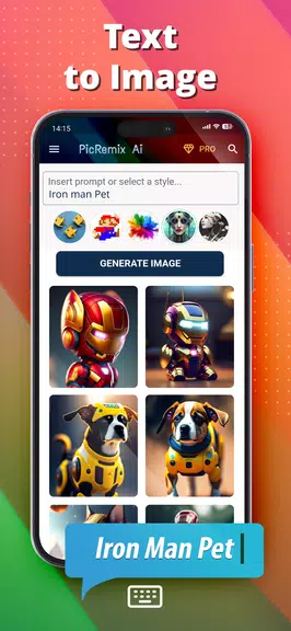 PicRemix AI Art & Avatars應用截圖第3張