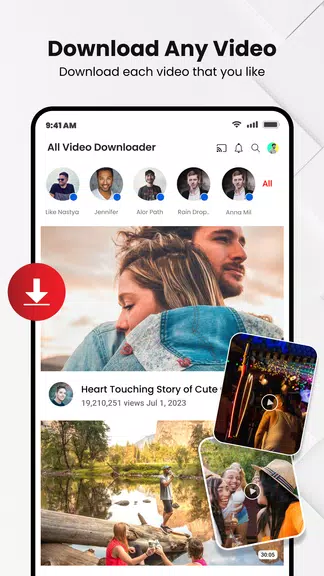 Video Downloader App - Mesh 스크린샷 2