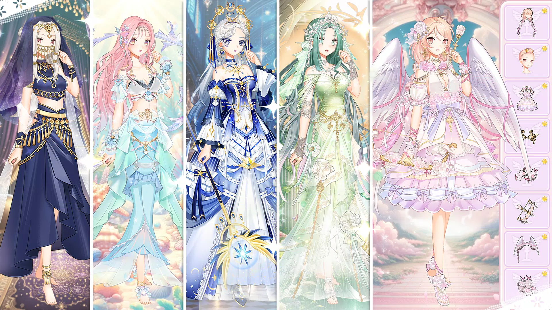 Eve Shop: Dress Up Anime Game スクリーンショット 2