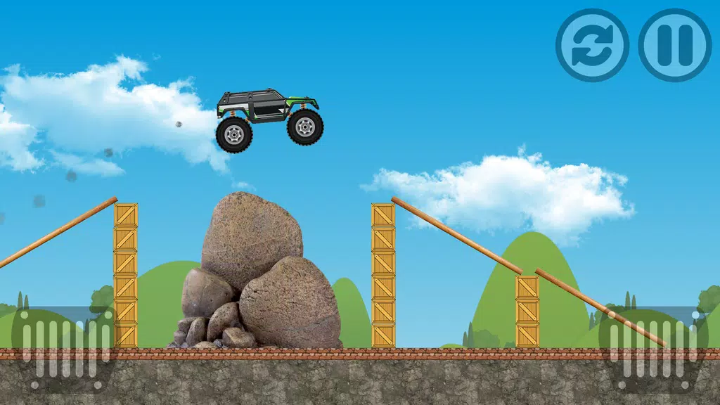 Monster Truck Racing Game स्क्रीनशॉट 1