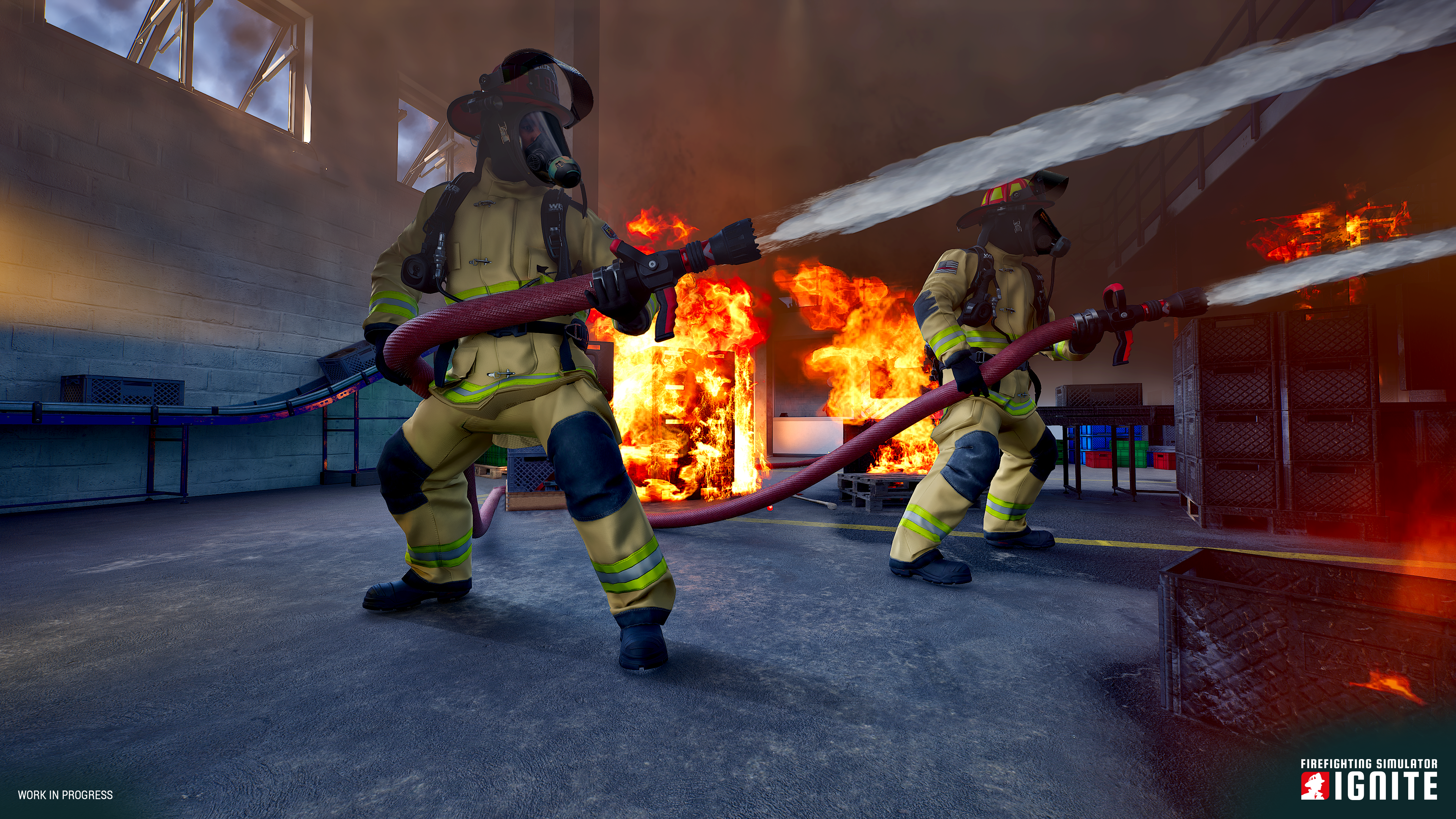 소방 시뮬레이터 : PC, PS5, Xbox에 Ignite