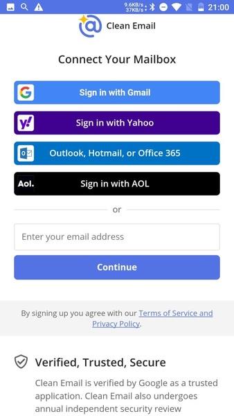 Clean Email - Inbox Cleaner Скриншот 1