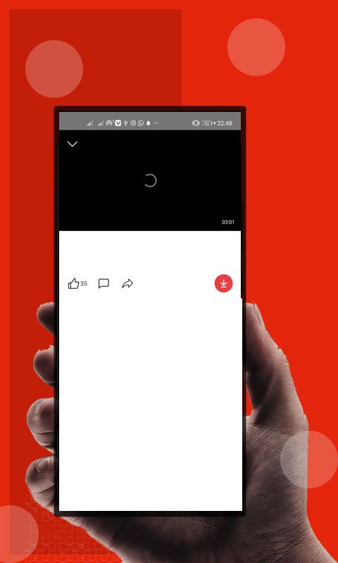 HD vidmax mat-video music status downloander Screenshot 1