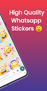 Moving Emoji Animated Stickers स्क्रीनशॉट 2