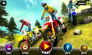 Uphill Offroad Motorbike Rider Captura de tela 1