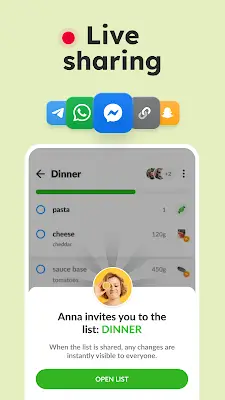 Listonic: Grocery List App Скриншот 3