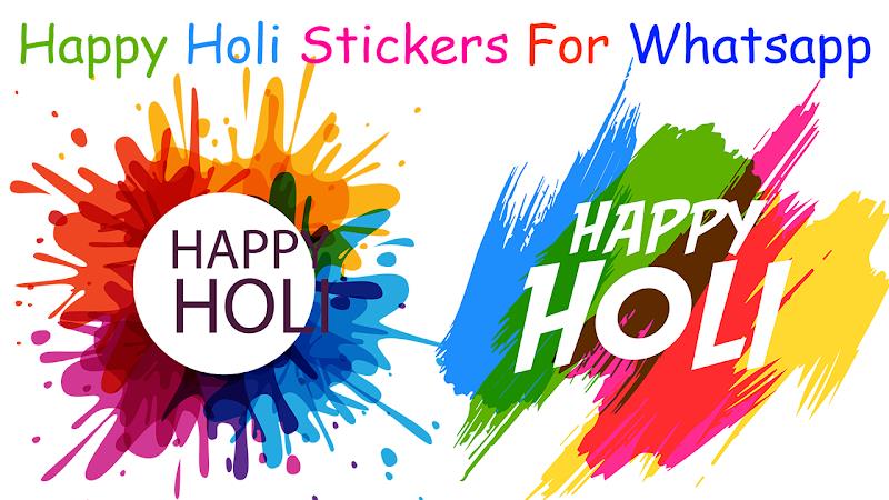 Holi Stickers and Holi Images Скриншот 3