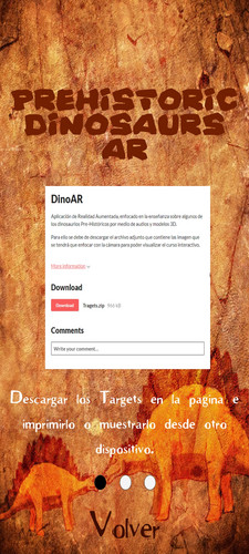 DinoAR Captura de pantalla 2