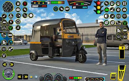 Rickshaw Game Rickshaw Driving Скриншот 4