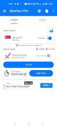 SlimFast VPN Captura de tela 2