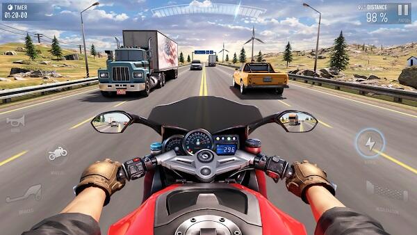 BRR: Moto Bike Racing Game 3D Скриншот 1