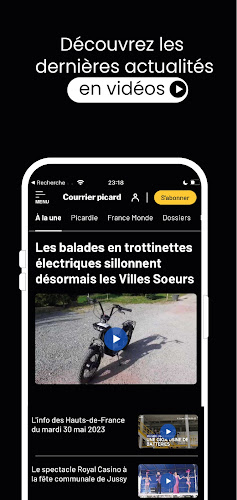 Courrier picard : Actu & vidéo应用截图第3张