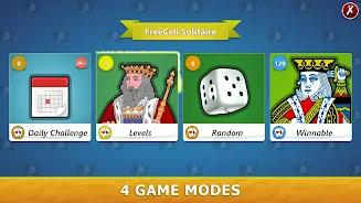 FreeCell Solitaire - Card Game 스크린샷 3