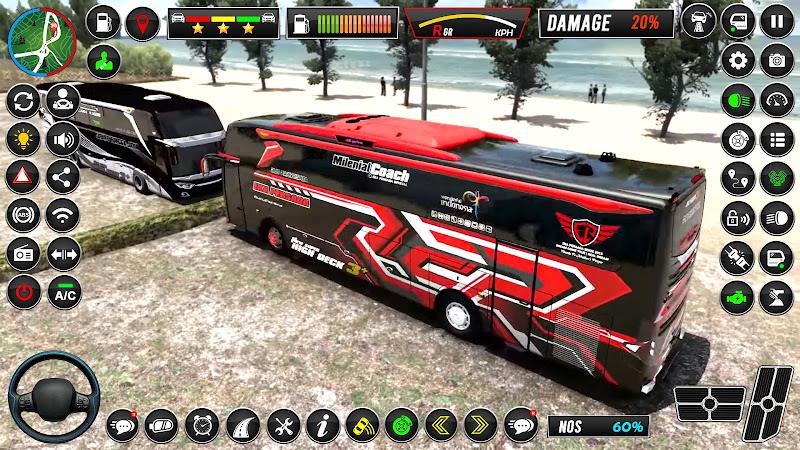 Luxury Coach Bus Driving Game Скриншот 4