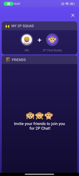 Monkey - random video chat Captura de tela 2