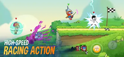 Fun Run 4 - Multiplayer Games Скриншот 1