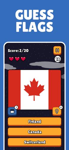 Guess Flags - Trivia Captura de pantalla 2