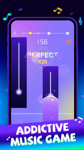 Beat Piano Dance:music game Capture d’écran 1
