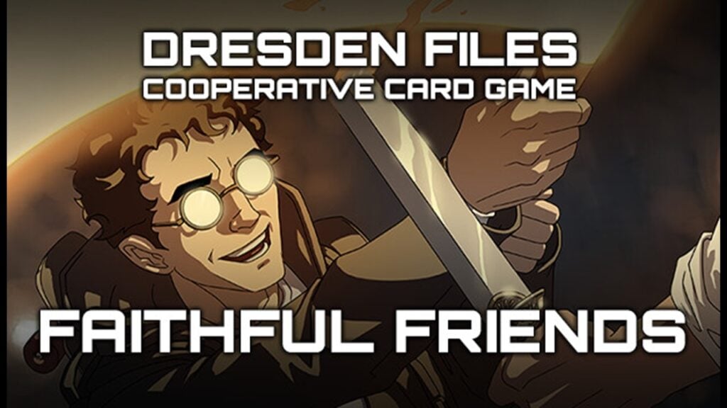 El juego de cartas cooperativo Dresden Files agrega su sexta expansión, 'Faithful Friends'