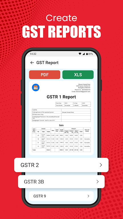 Vyapar Invoice Billing App Captura de pantalla 4