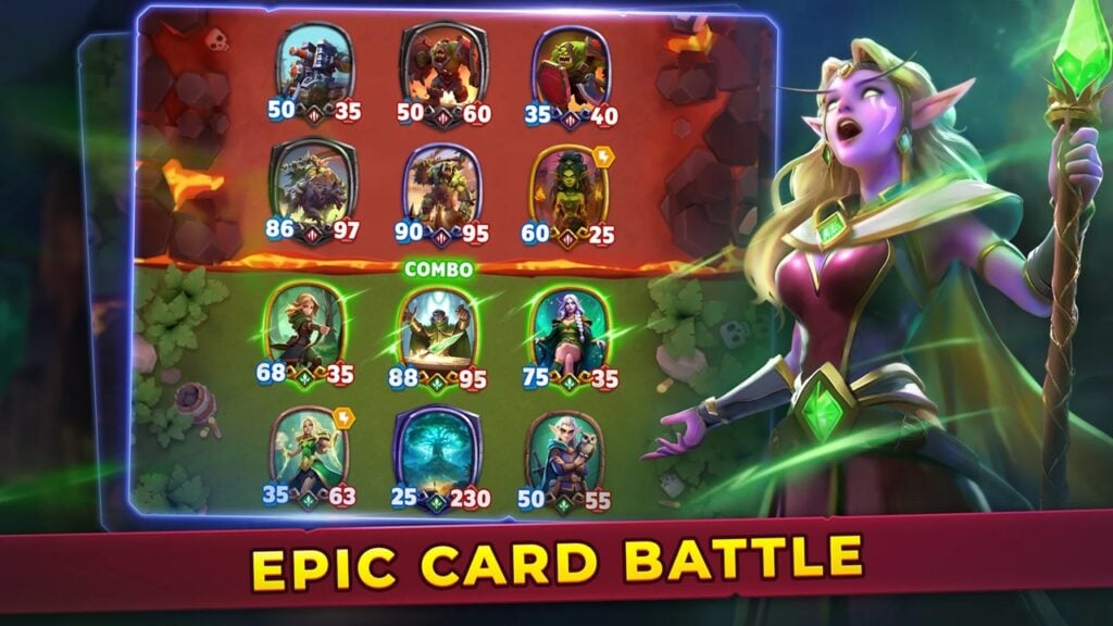 自走棋卡牌游戏 Arcane Rush: Battlegrounds 现已在 Android 上推出