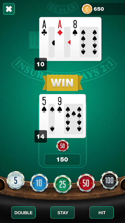 BlackJack 21: Las Vegas  Online Casino Game स्क्रीनशॉट 4