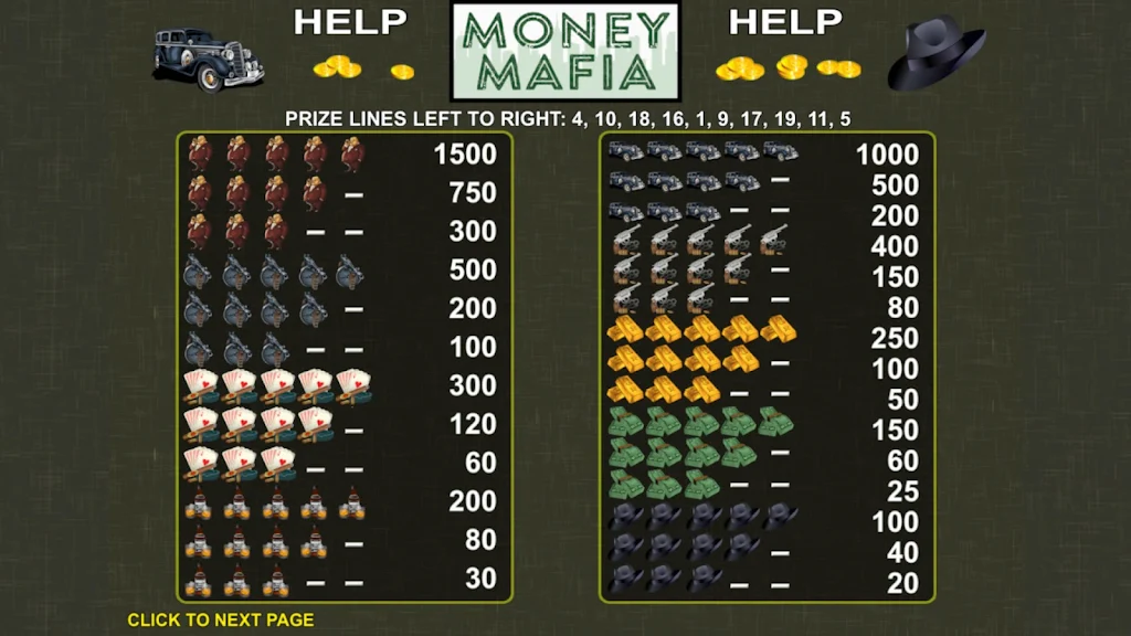 Money Mafia Slot Machine Скриншот 3