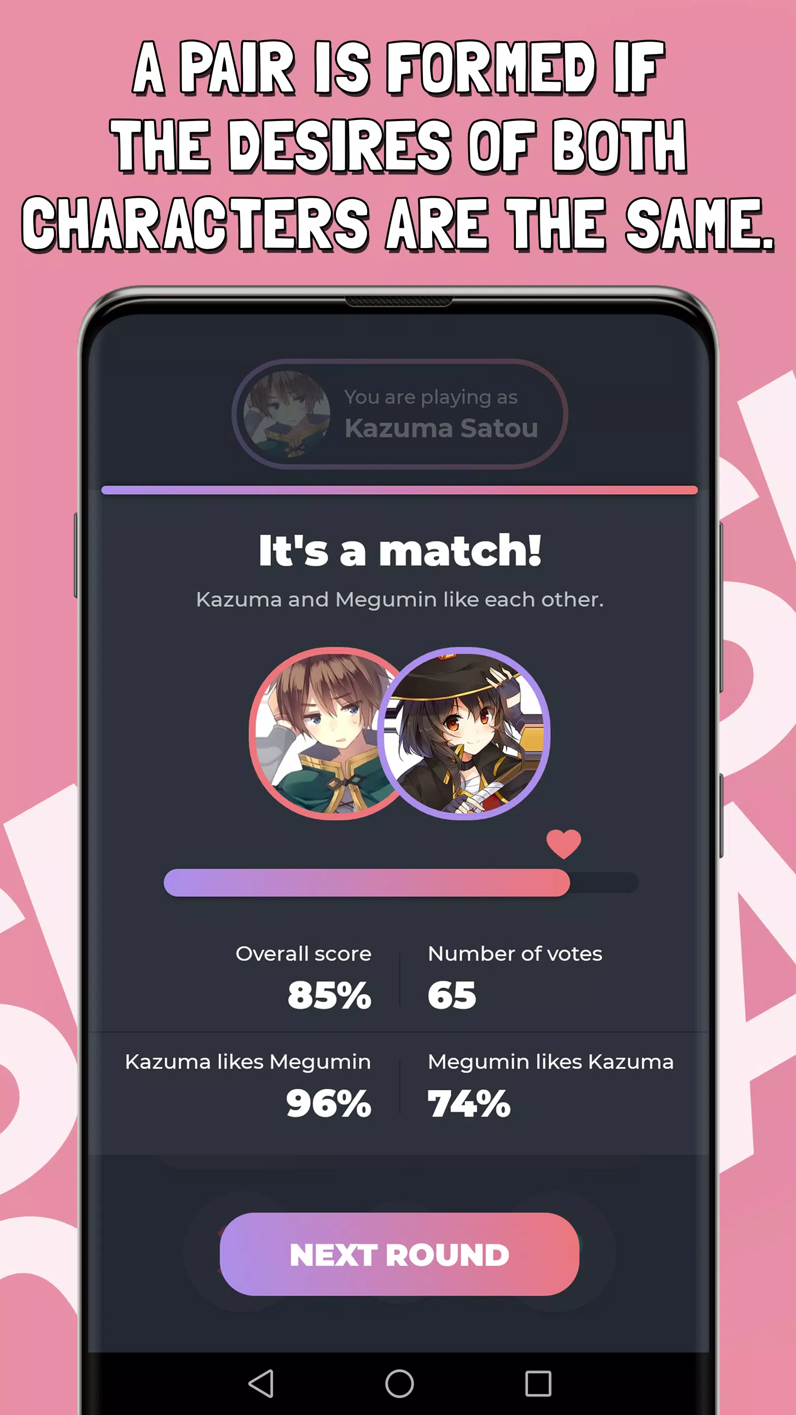 Smash or Pass Anime Game スクリーンショット 4