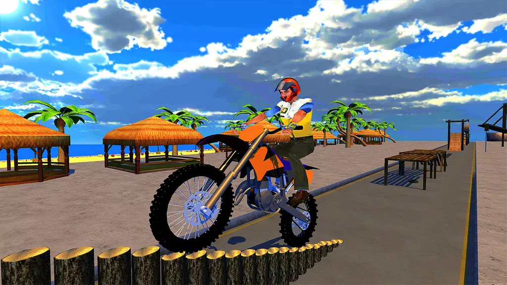 Racing Bike Stunts & Ramp Riding Captura de pantalla 4