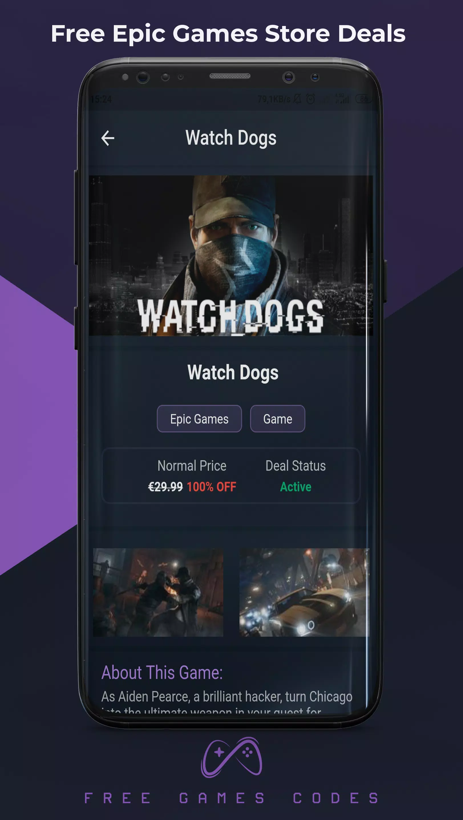 PC Games Alerts on Steam, Epic应用截图第2张